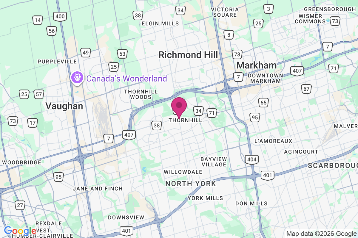 Thornhill map