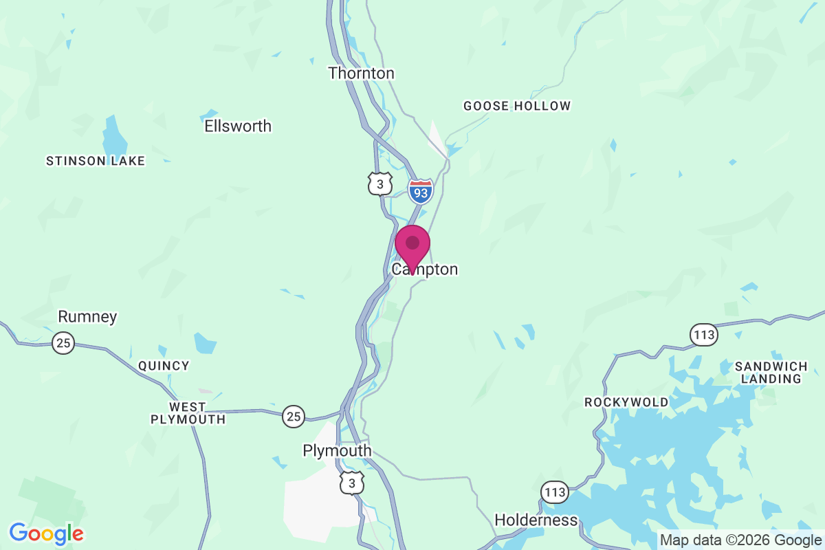 Beebe River map