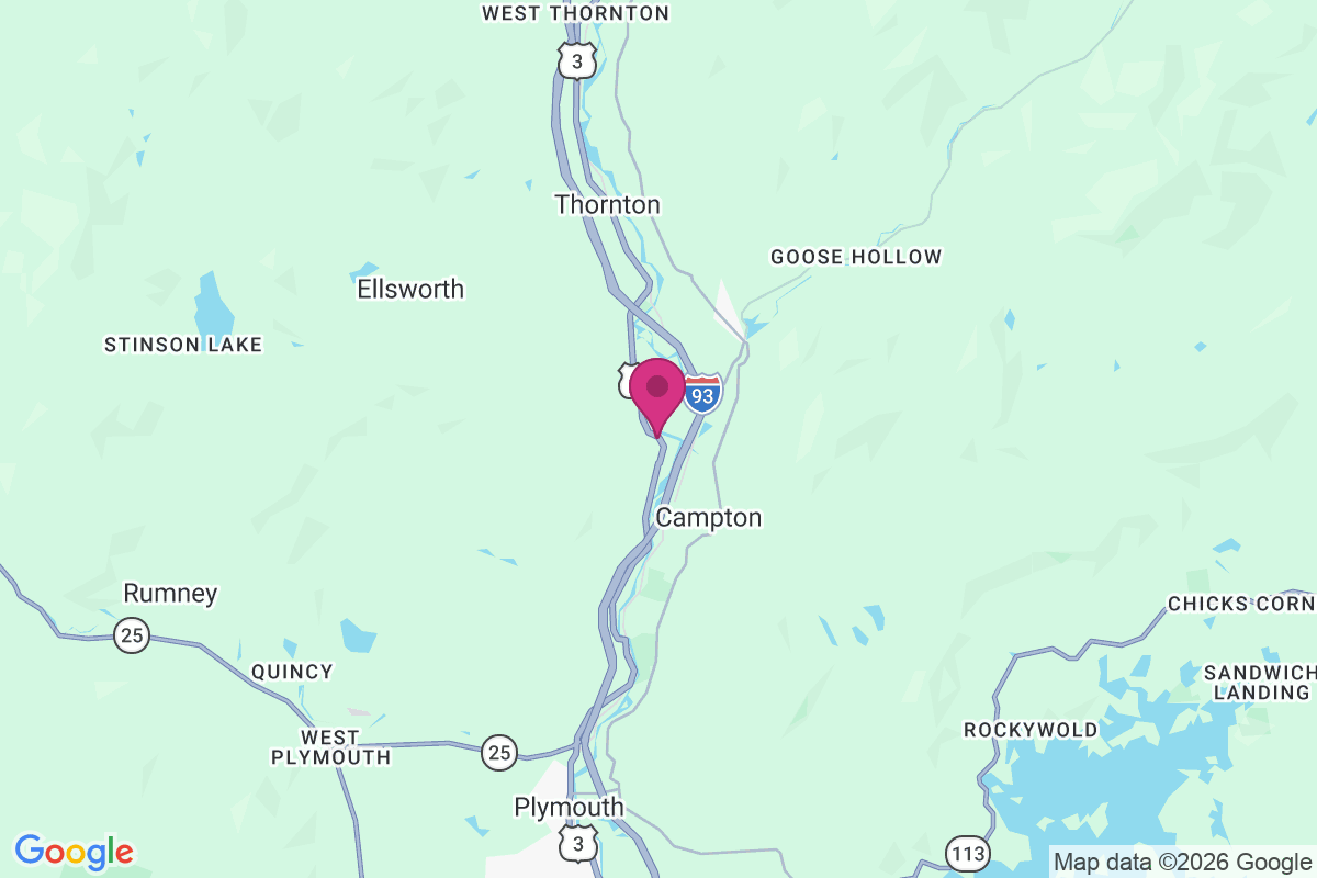 West Campton map