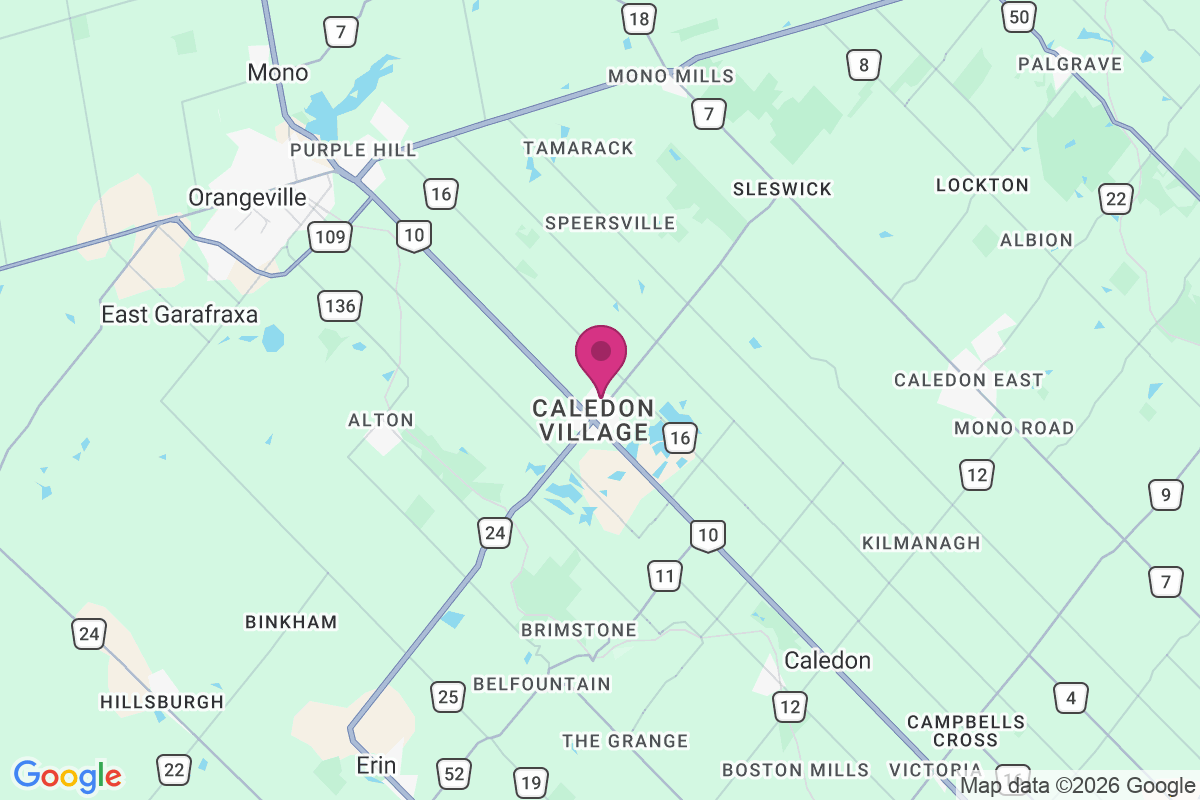 Caledon map