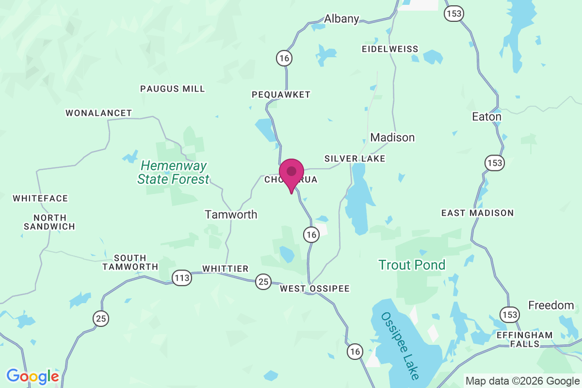 Chocorua map