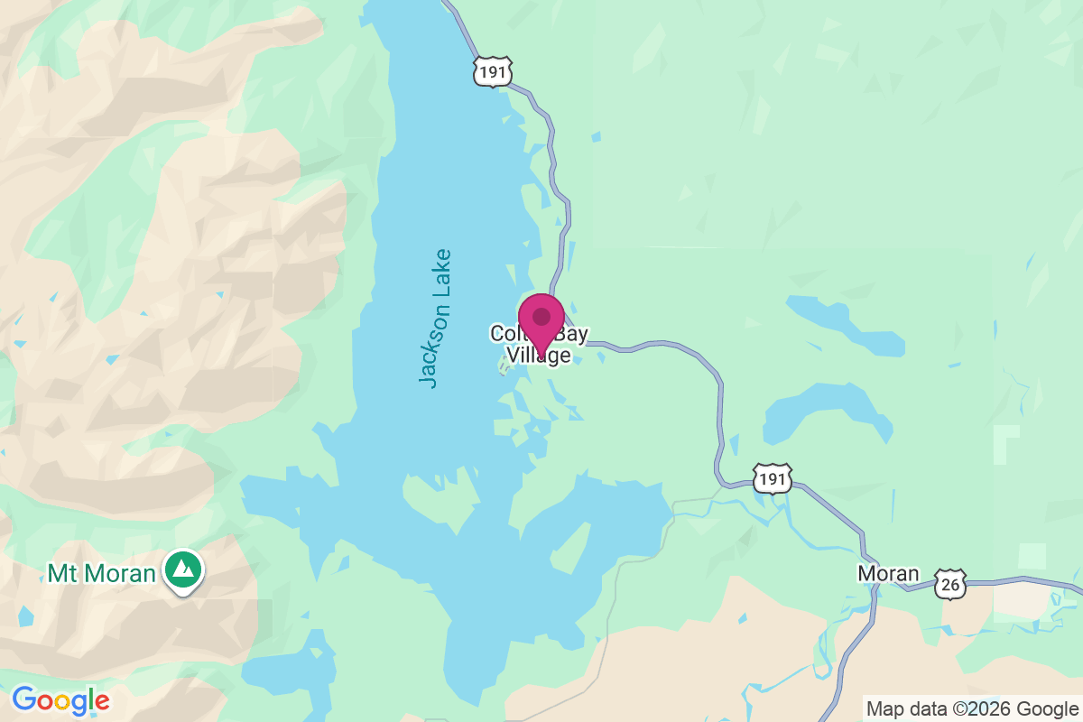 Colter Bay Village map
