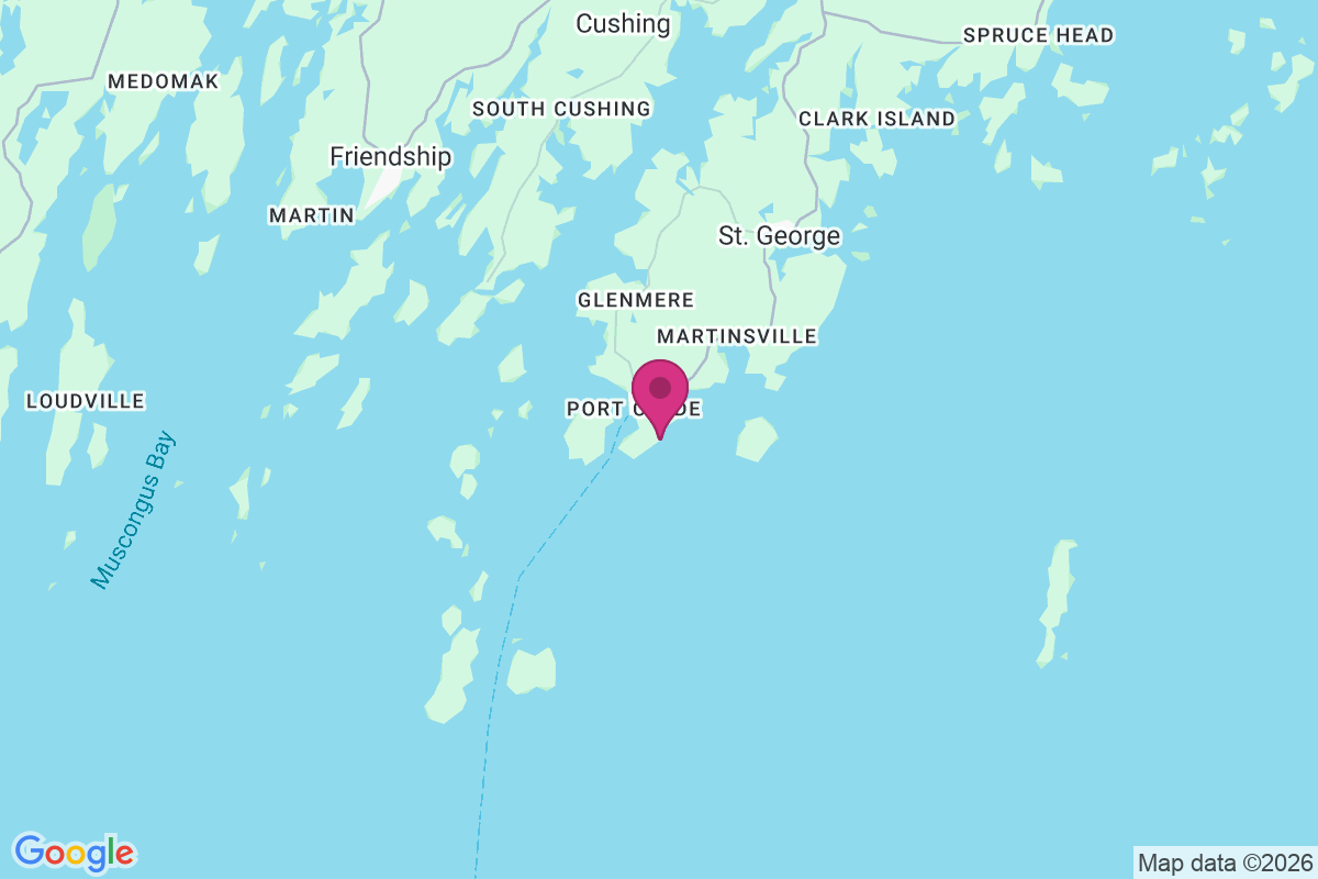 Port Clyde map