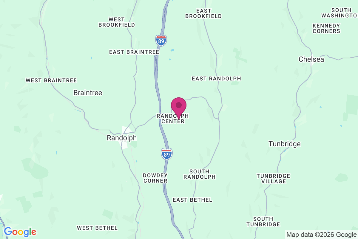 Randolph Center map