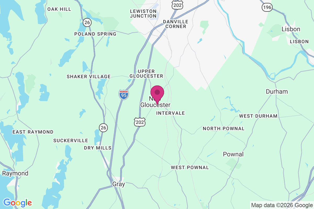 New Gloucester map