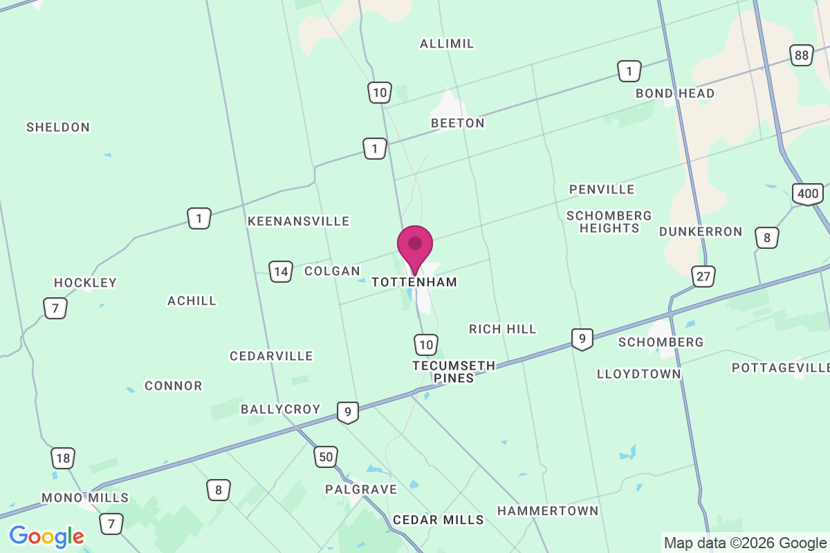 Tottenham map