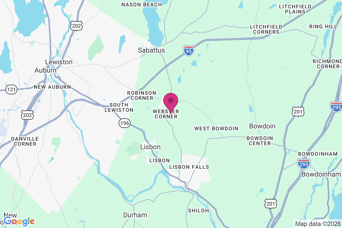 Webster Corner map