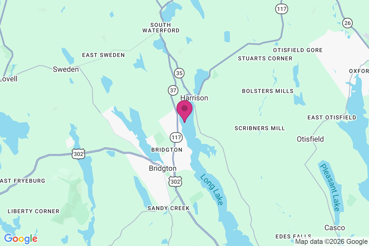North Bridgton map