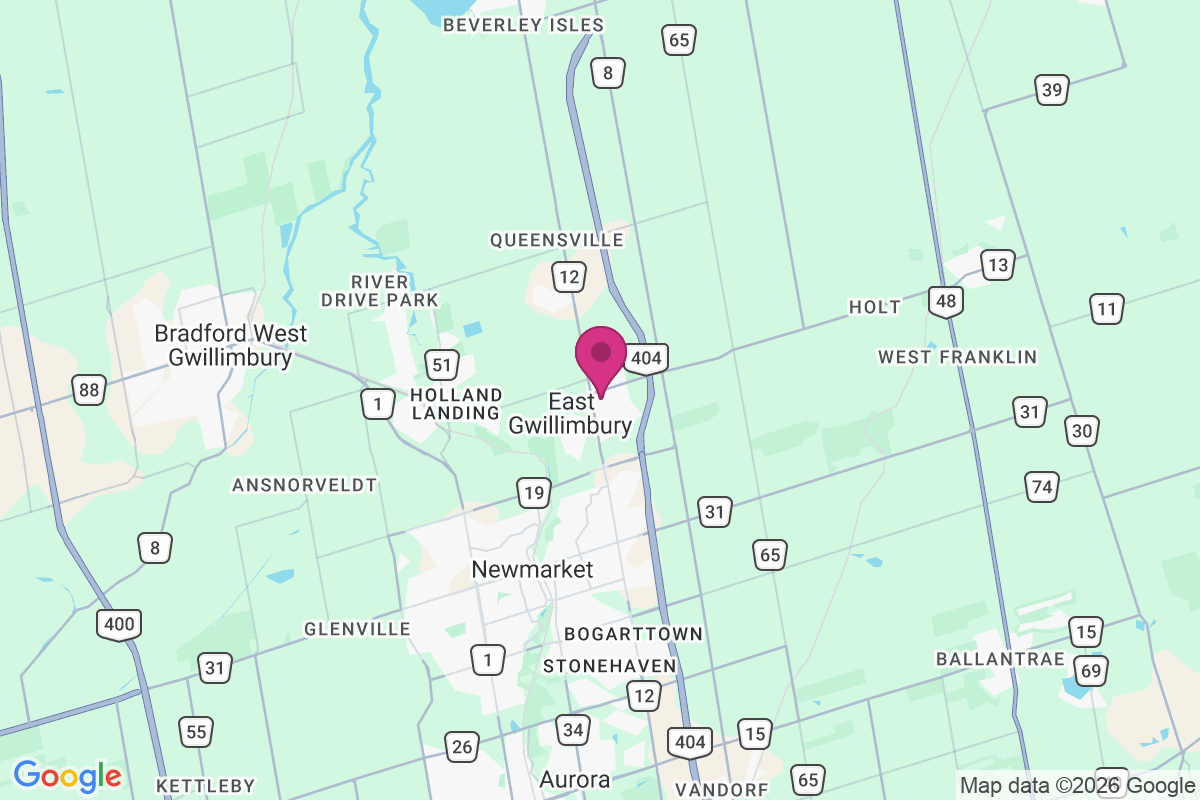 East Gwillimbury map