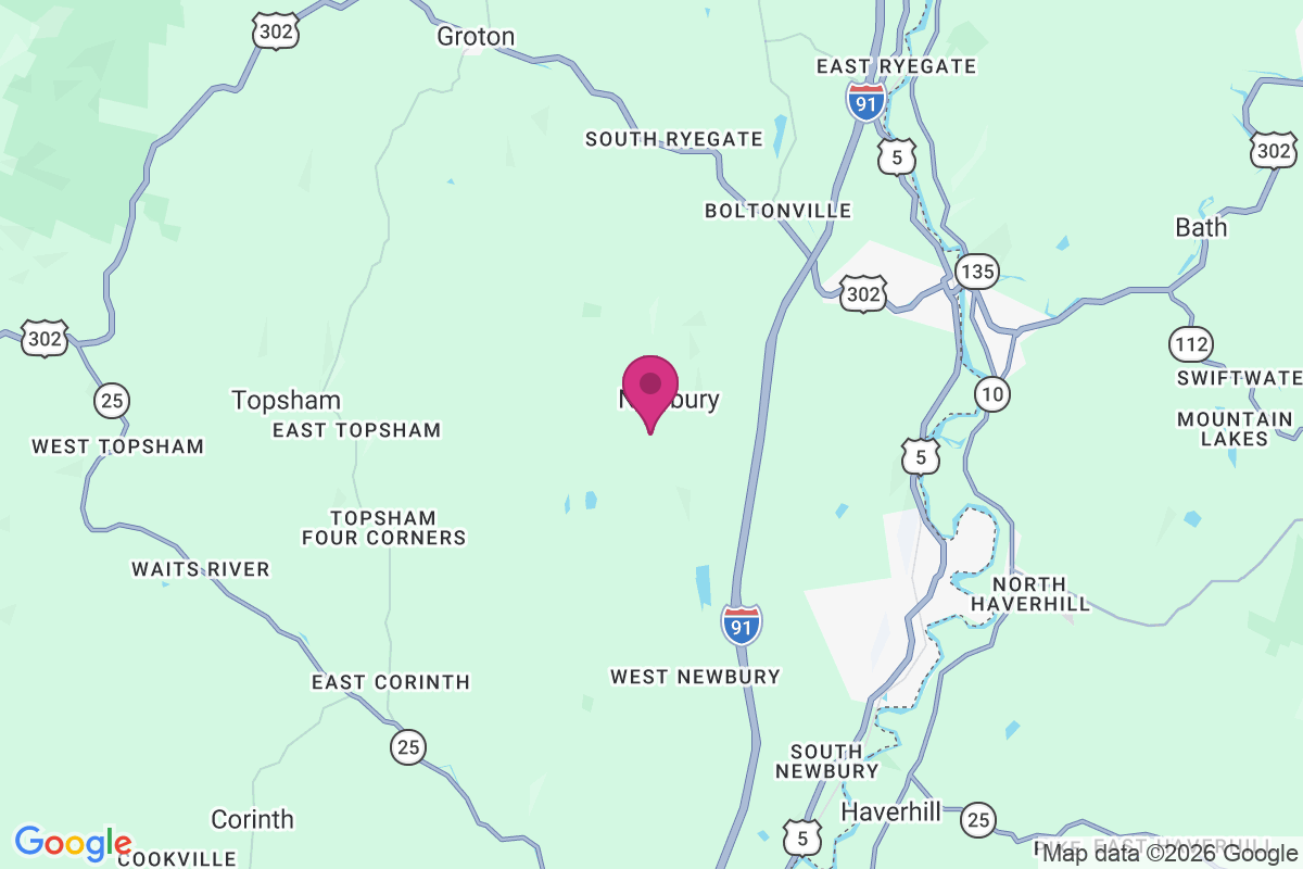 Newbury Center map