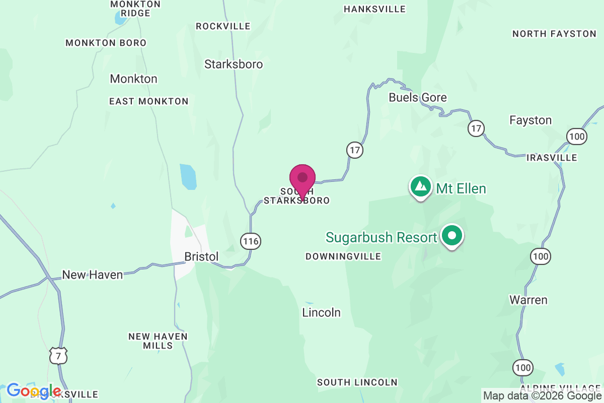 South Starksboro map
