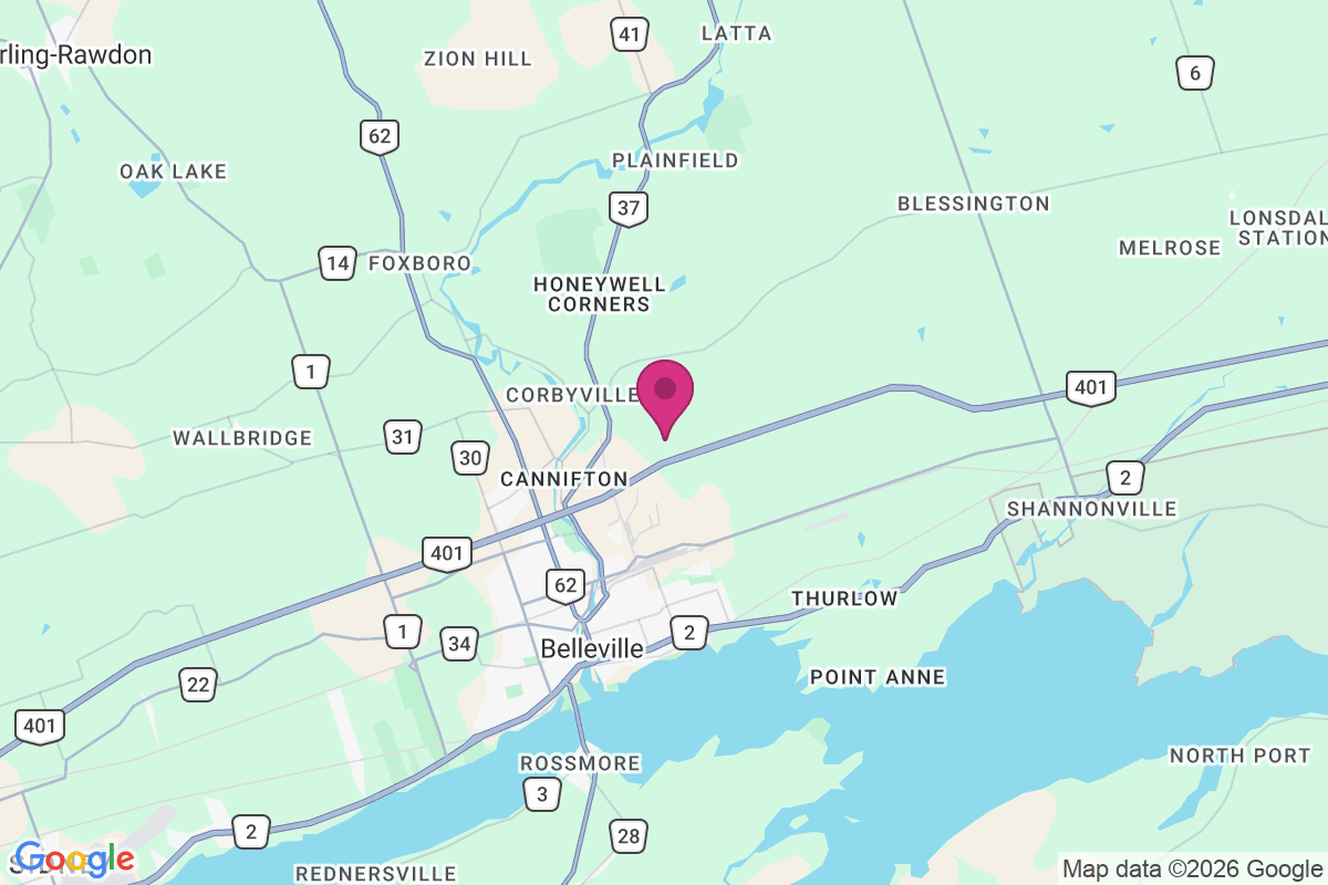 Corbyville map