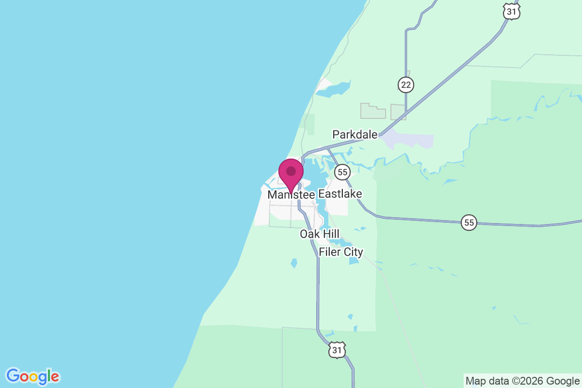 Manistee map