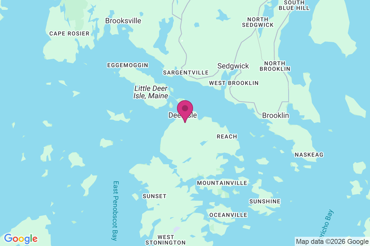 North Deer Isle map
