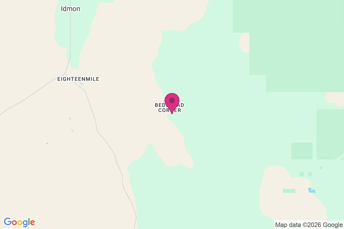 Bedstead Corner map