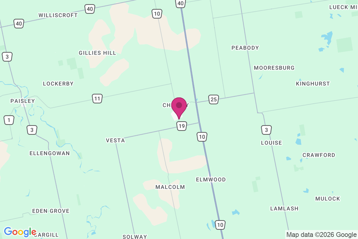 Desboro map