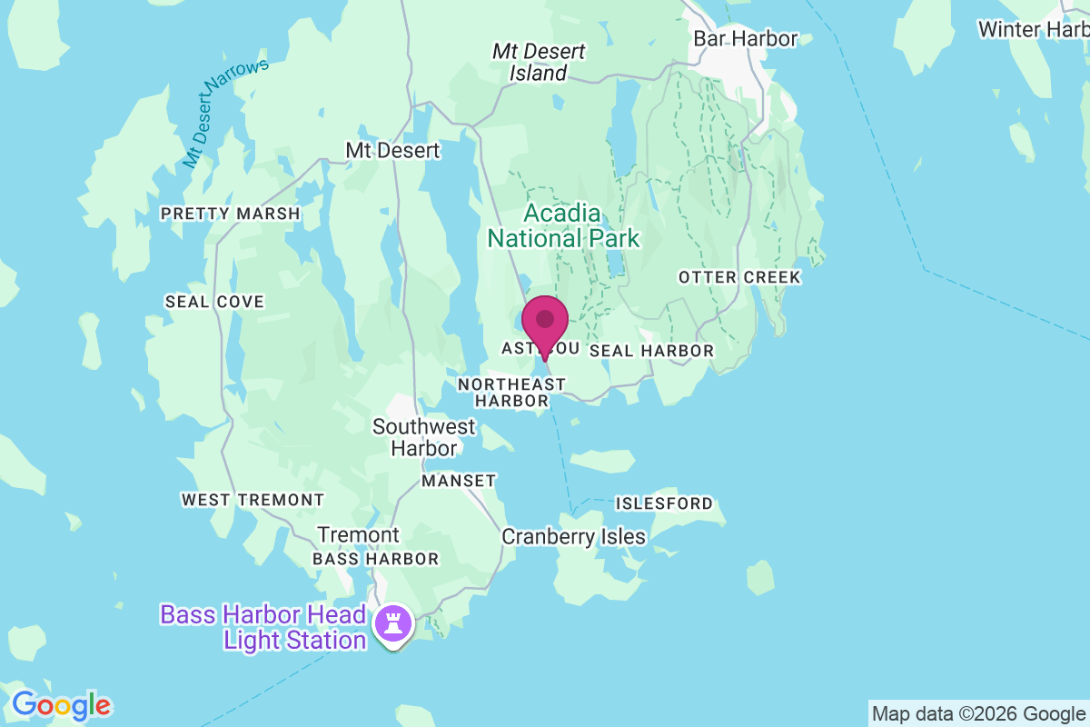 Asticou map