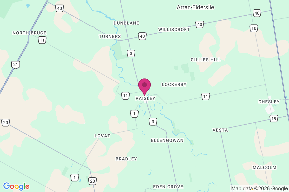 Dobbinton map