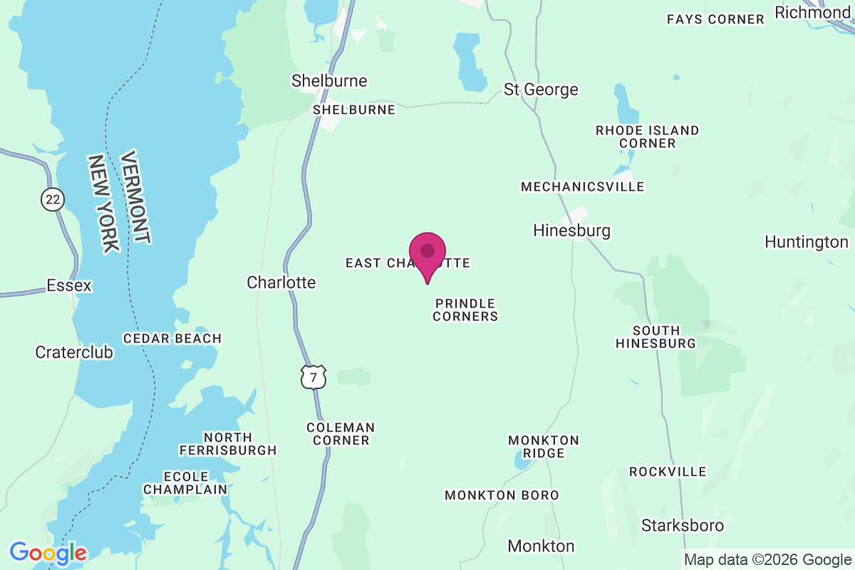 East Charlotte map