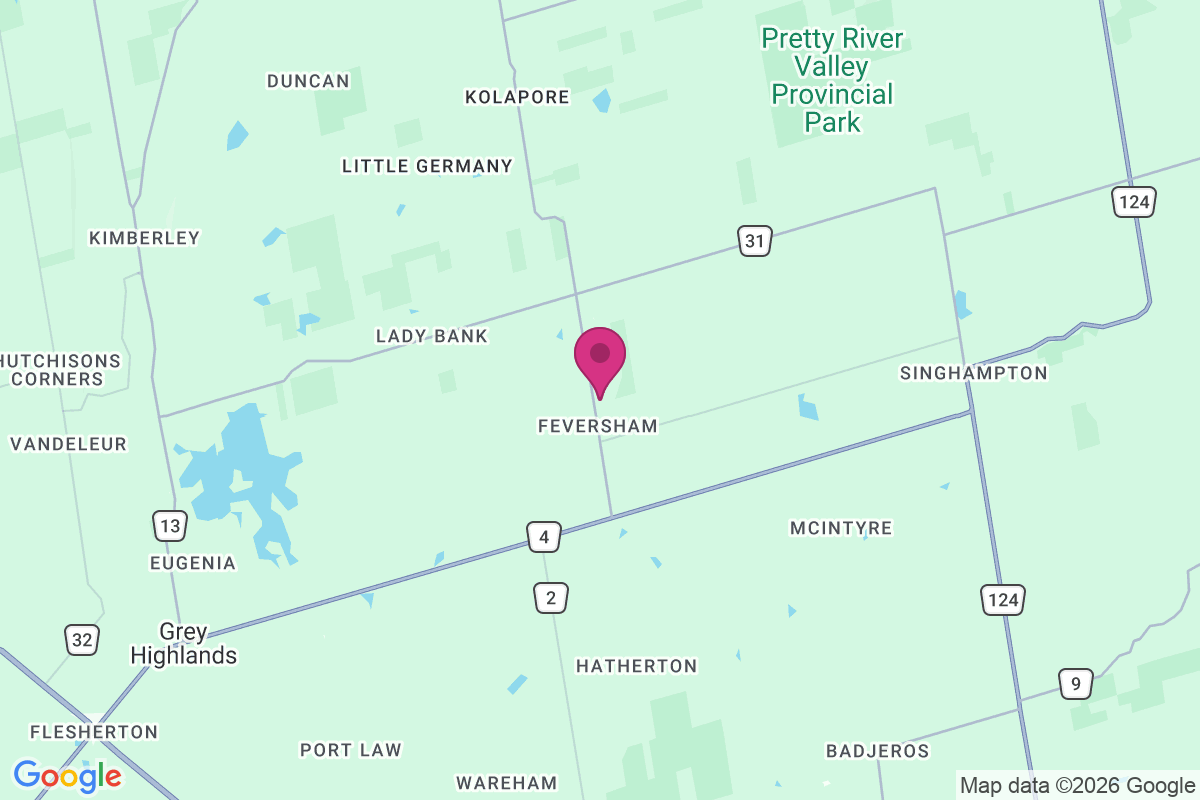 Feversham map