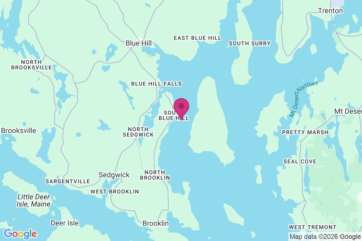 South Blue Hill map