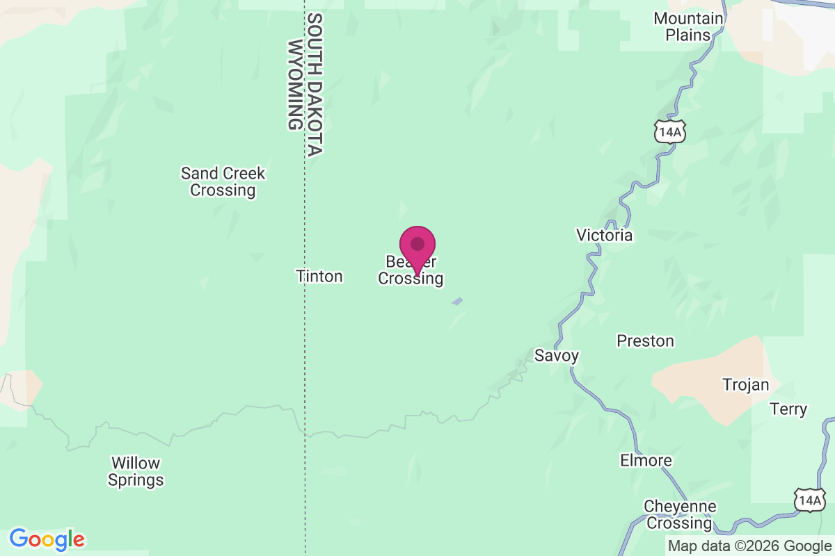 Beaver Crossing map
