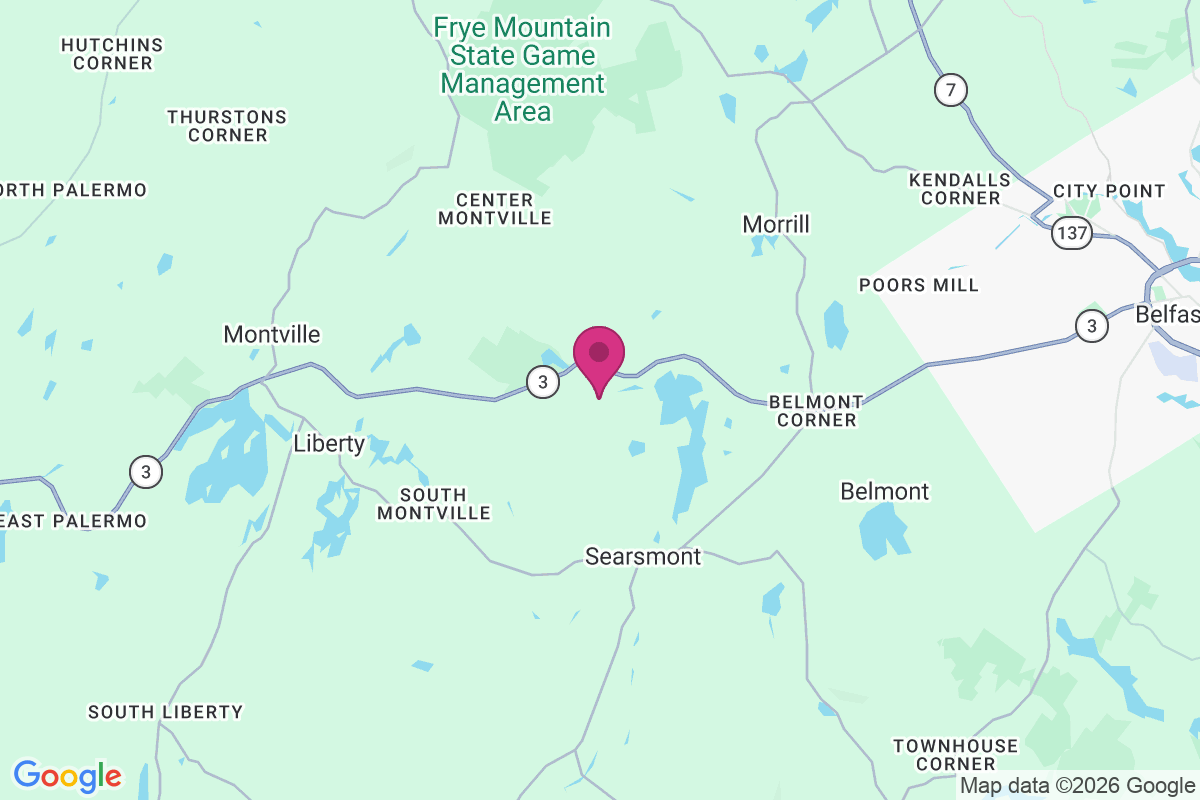 North Searsmont map