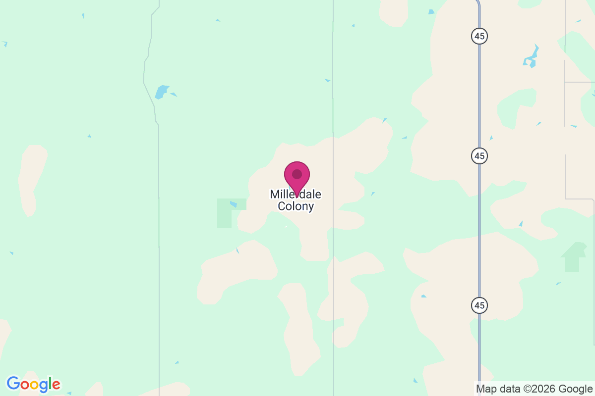 Miller Dale Colony map