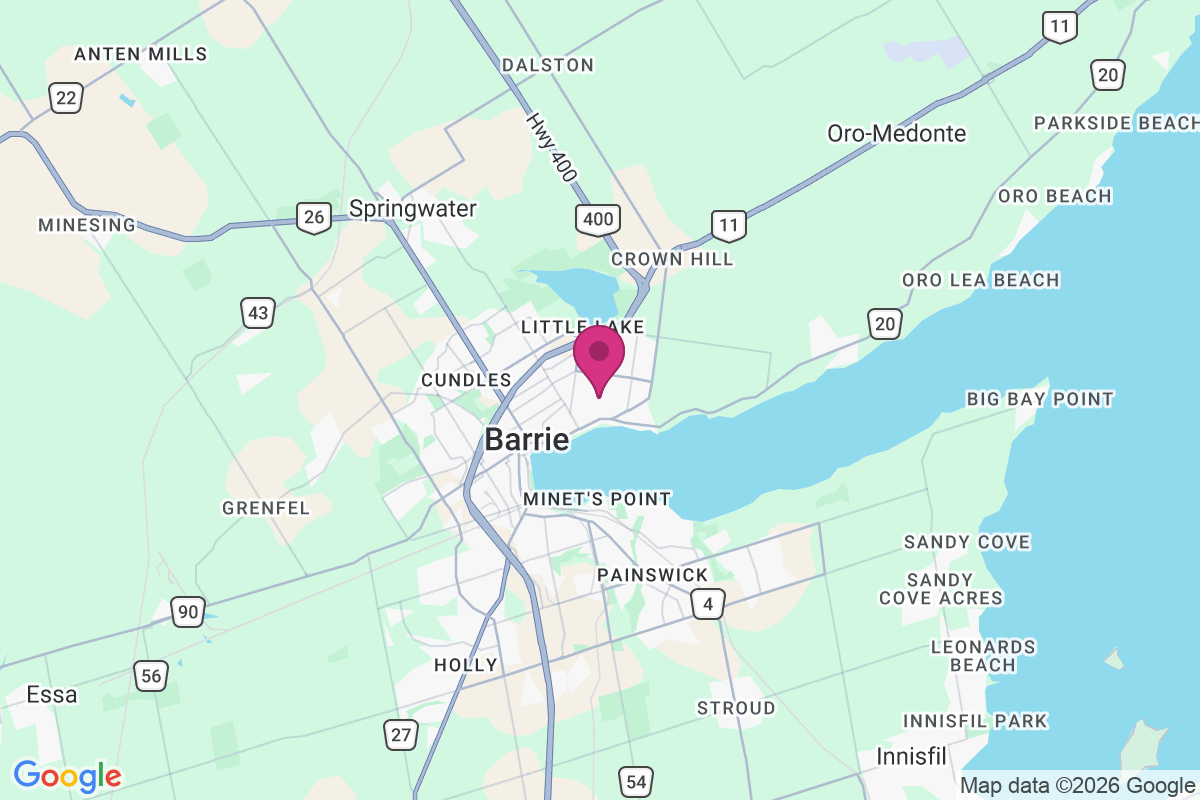 Barrie map
