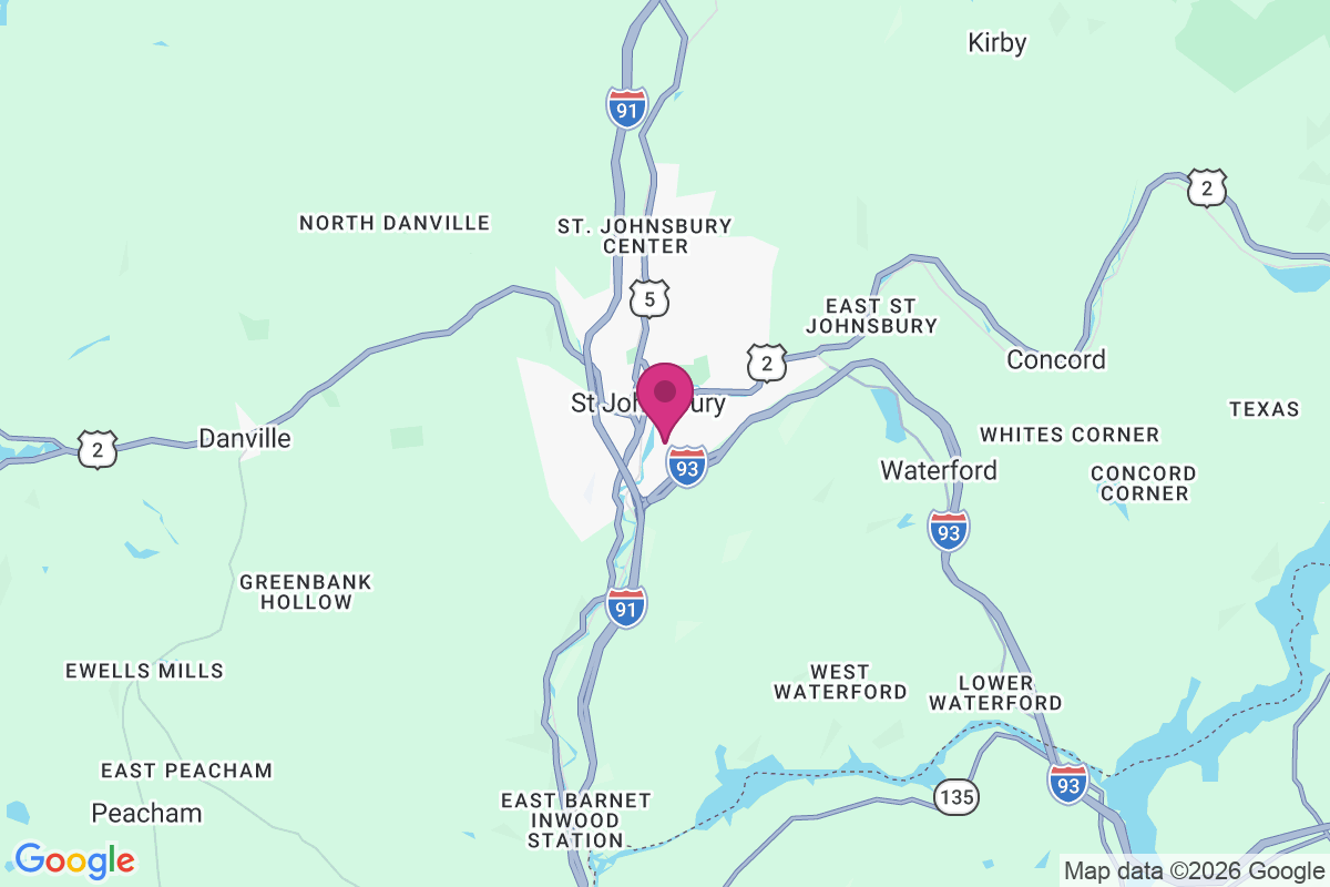 Saint Johnsbury map