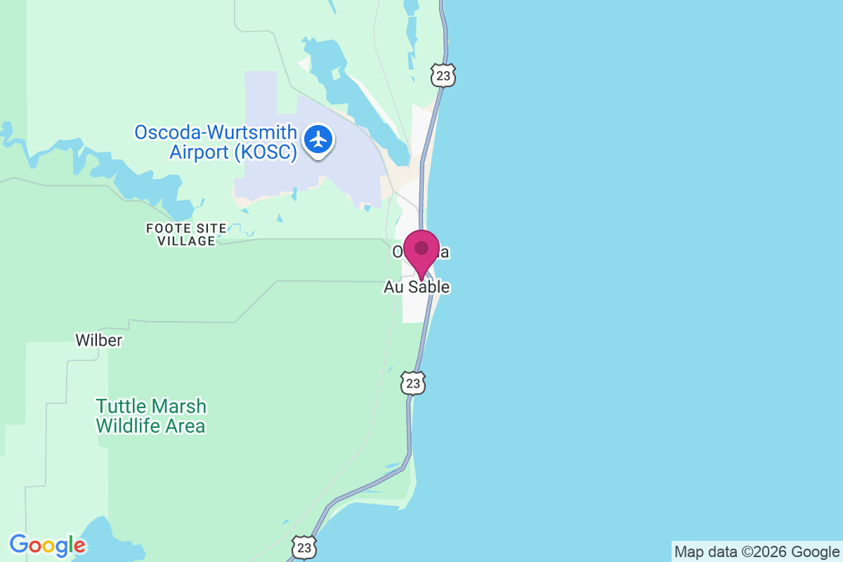 Au Sable map