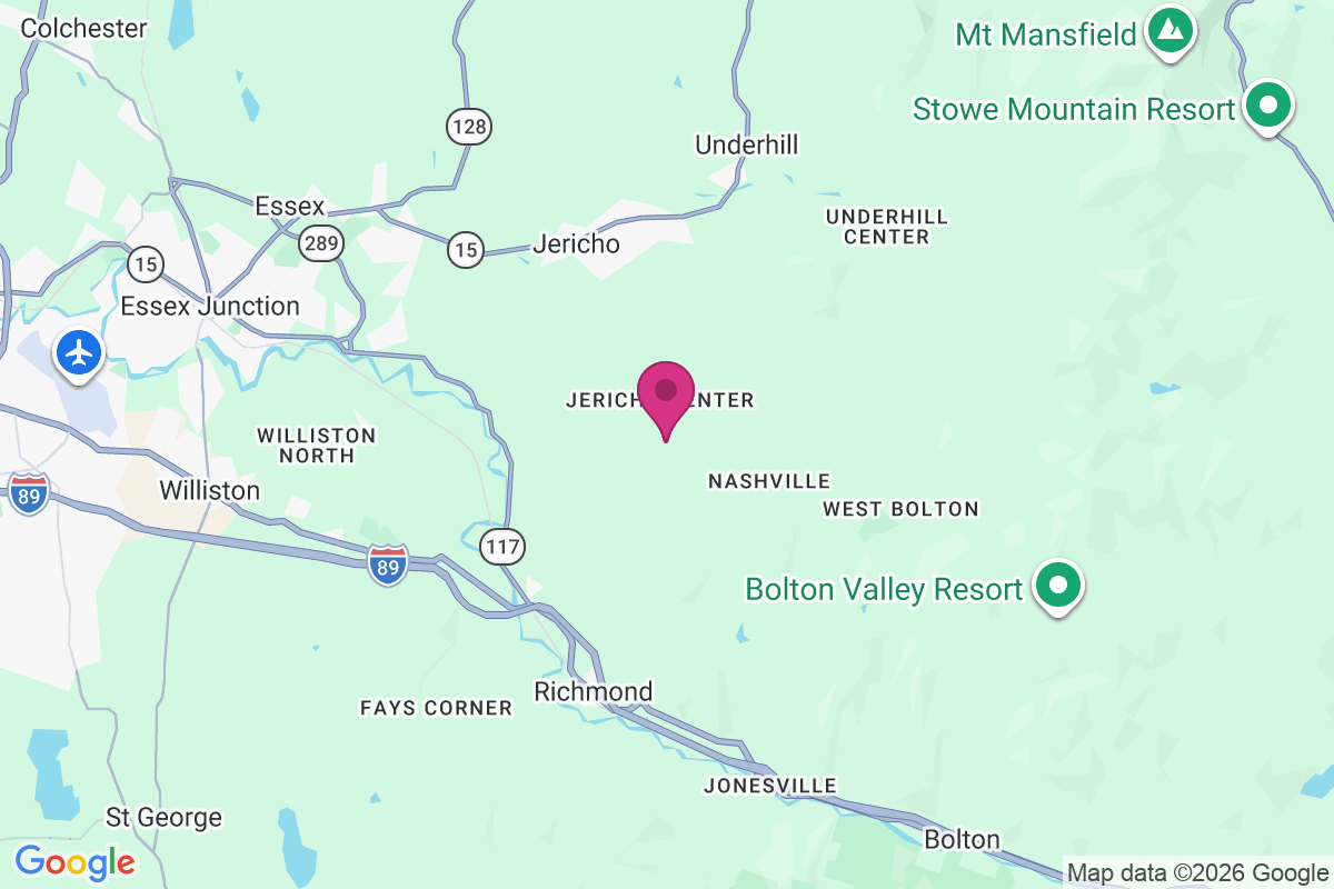 Jericho Center map