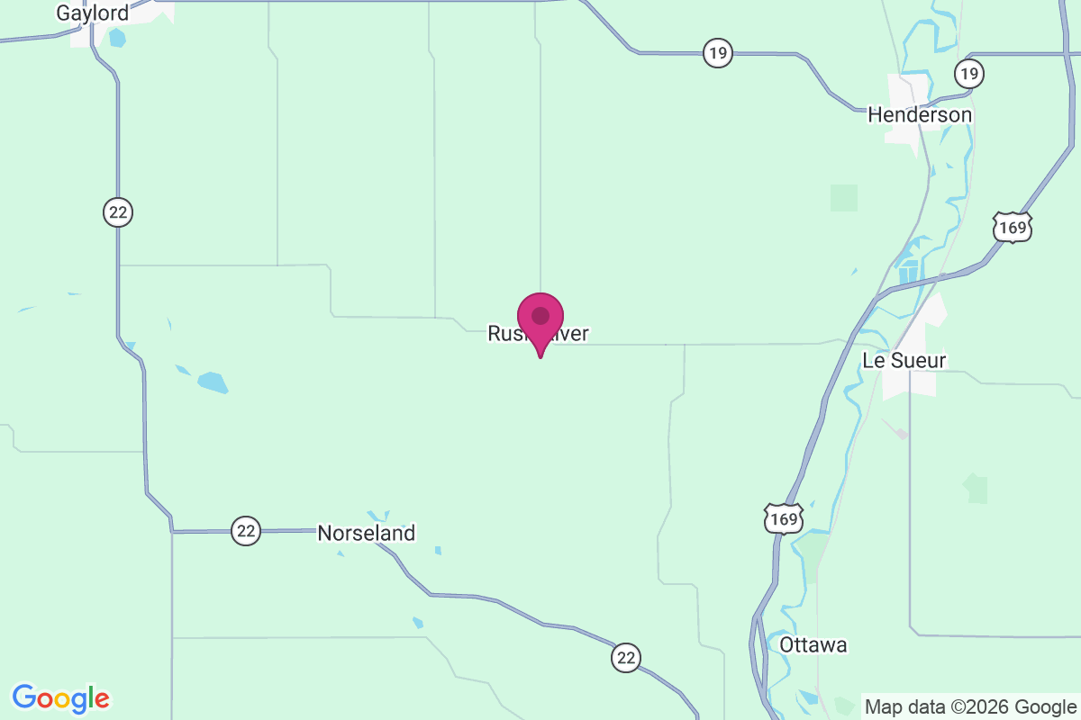 Rush River map