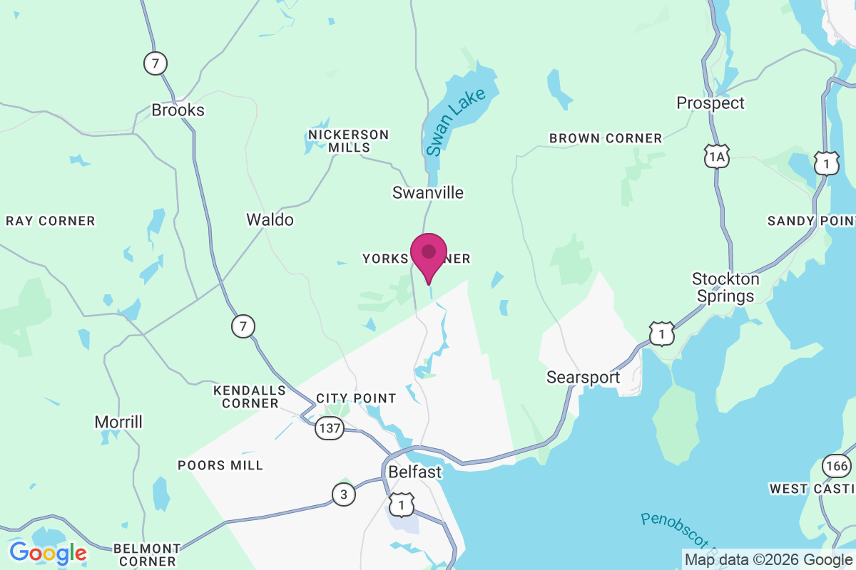 Yorks Corner map
