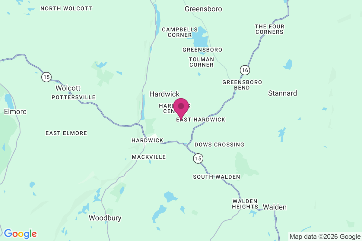 Hardwick Center map
