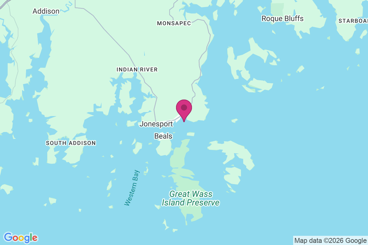 Jonesport map