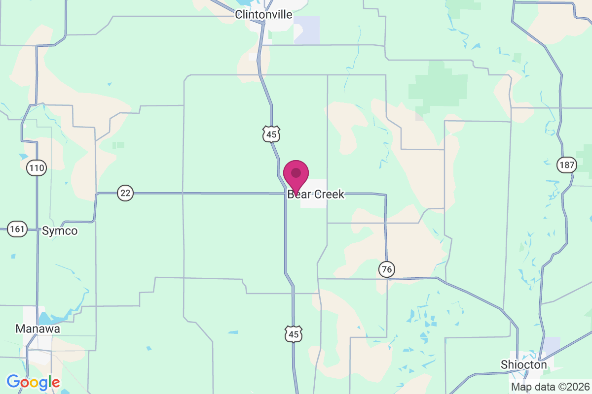 Bear Creek Corners map