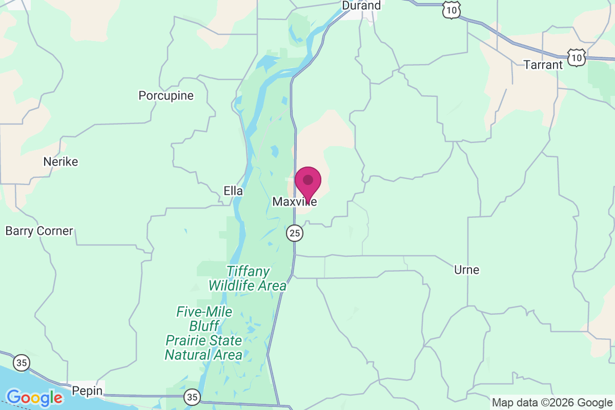 Maxville map