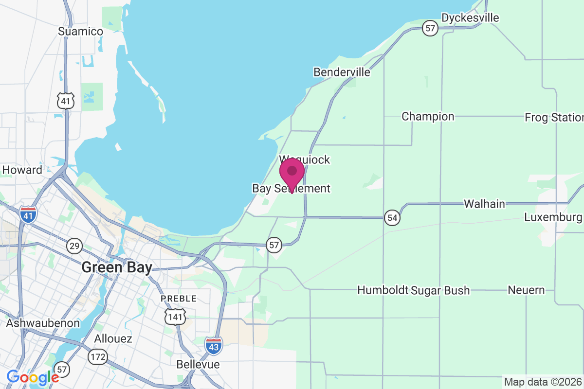 Bay Settlement map