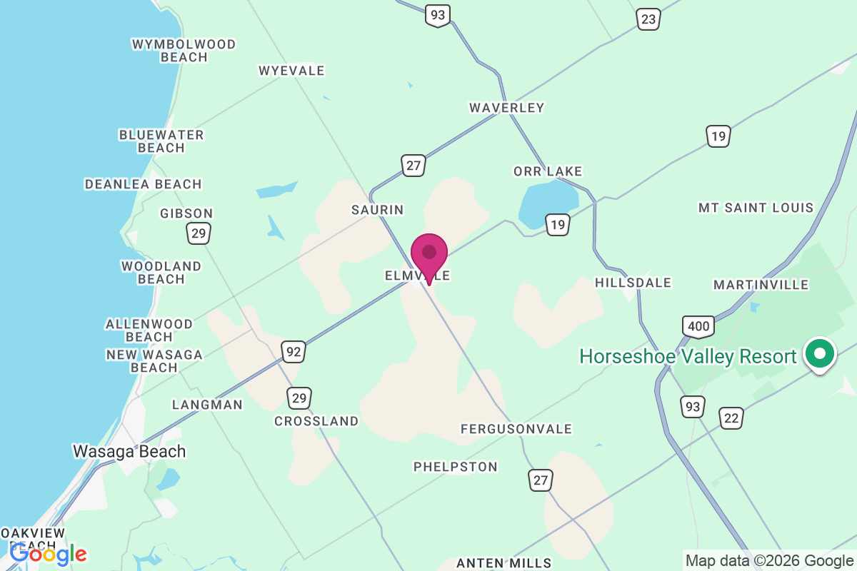 Elmvale map