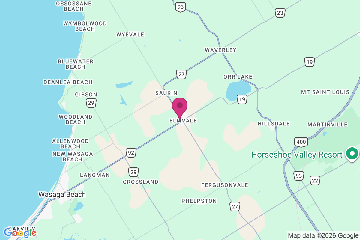 Phelpston map