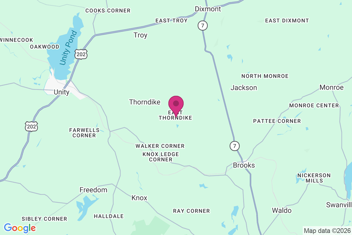 East Thorndike map