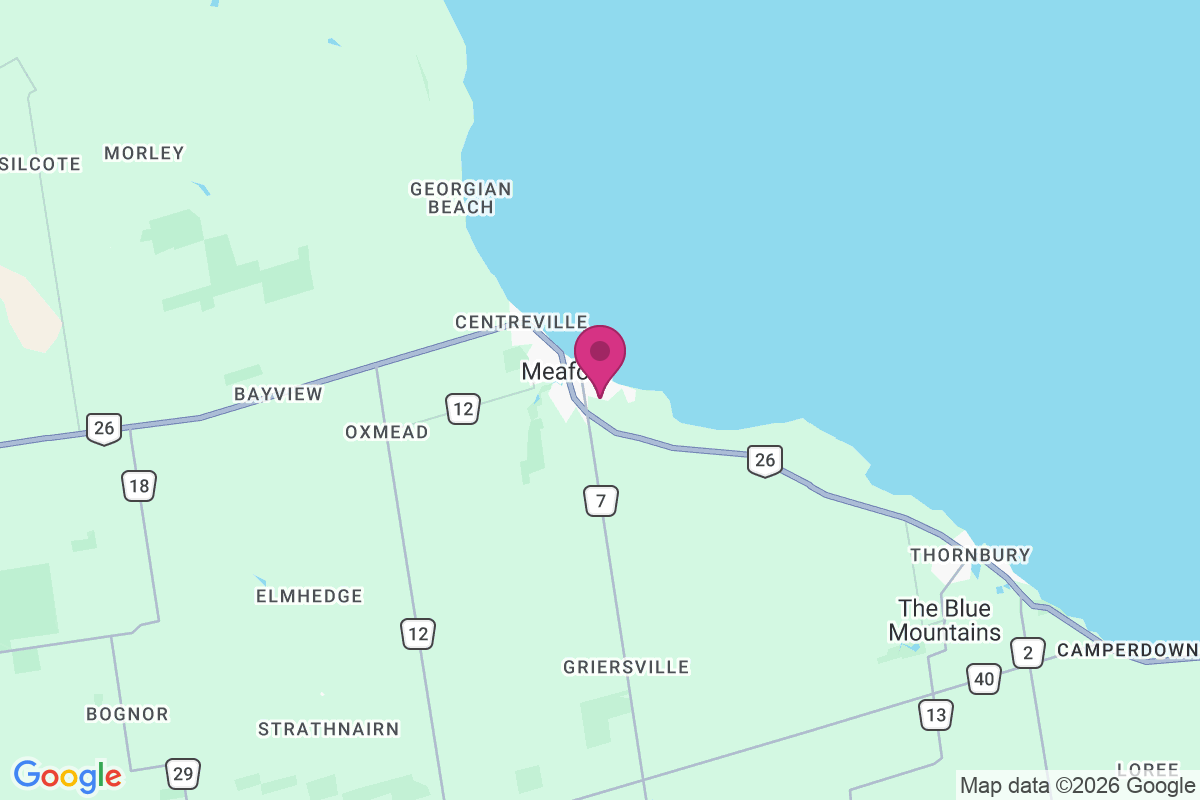 Meaford map