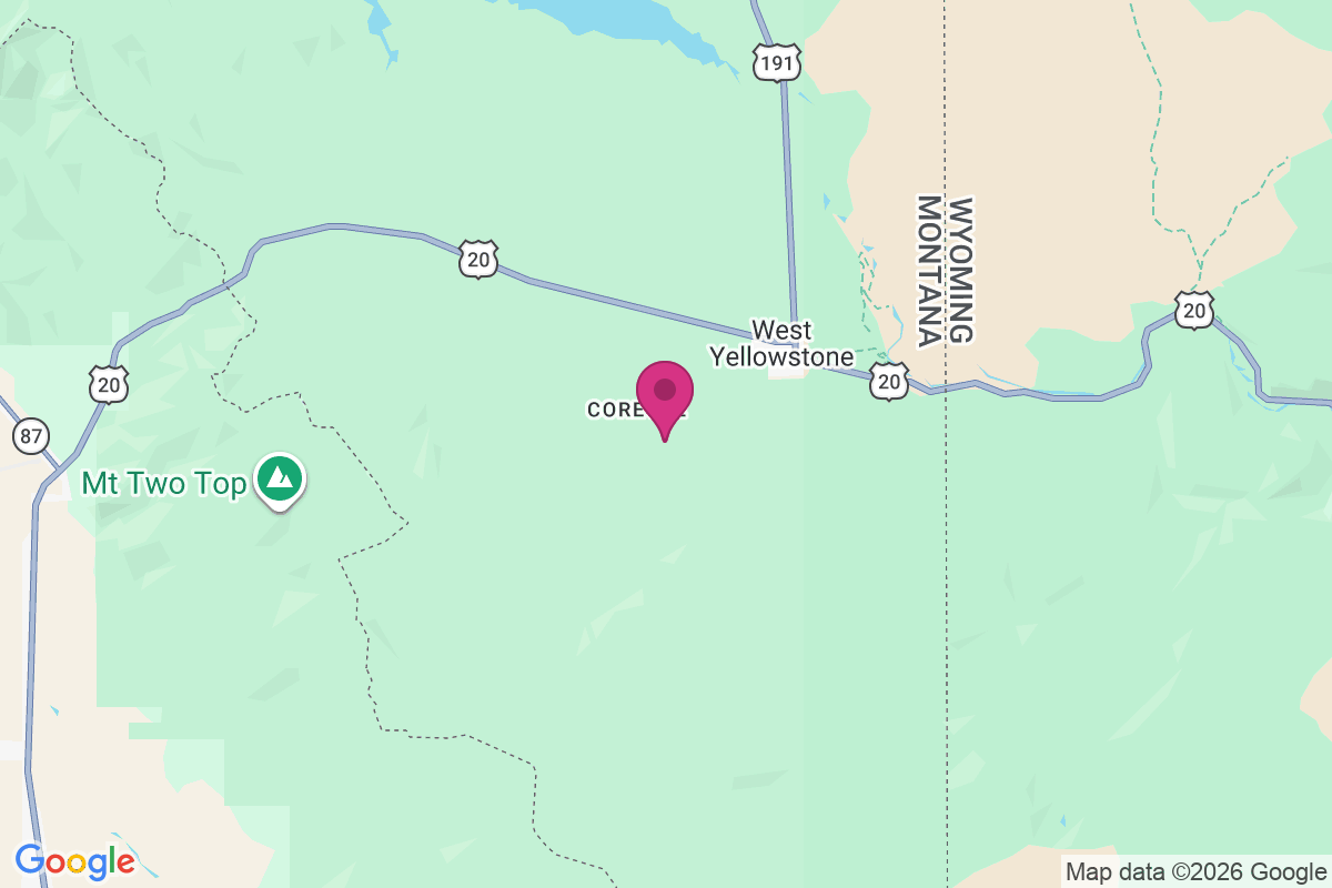 Corette map