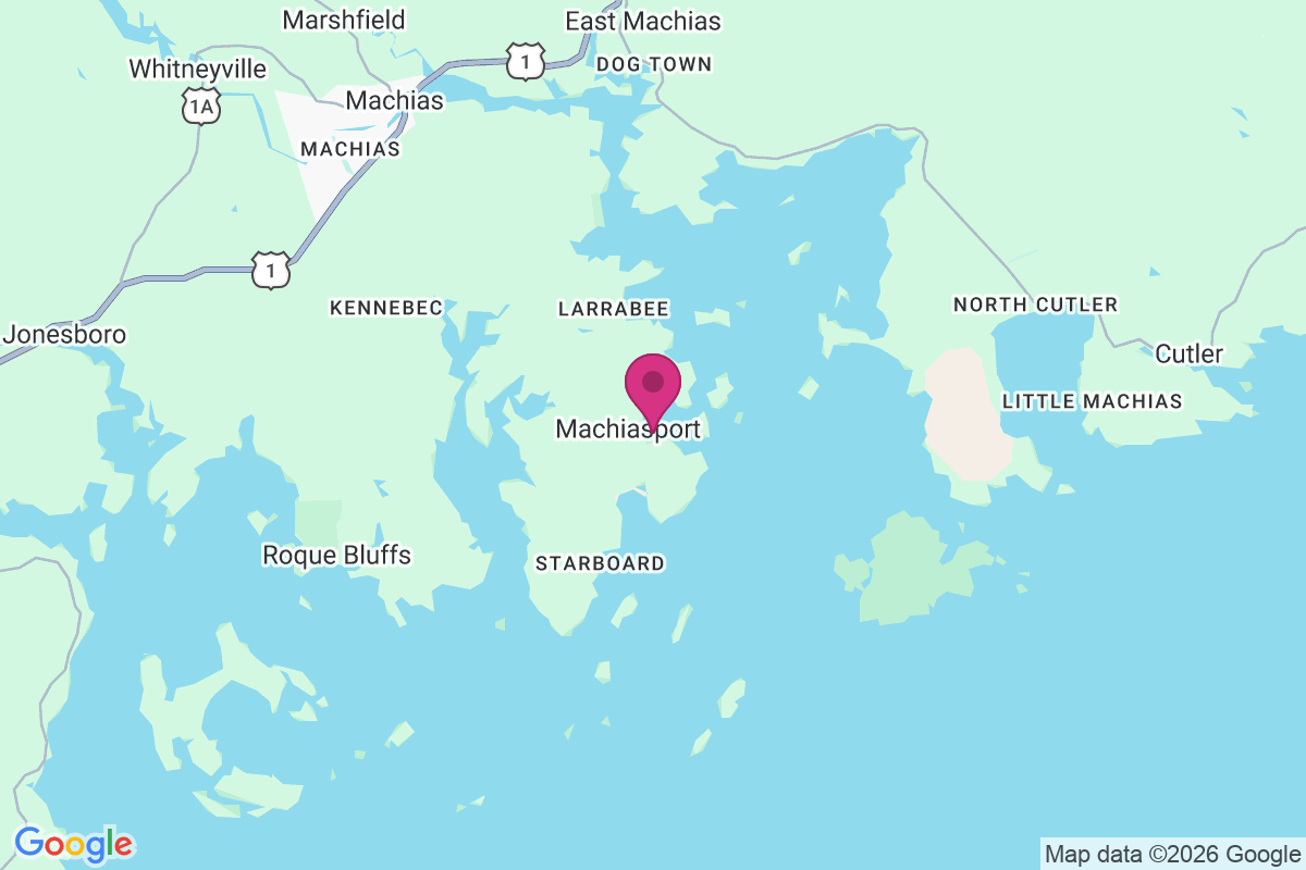 Bucks Harbor map