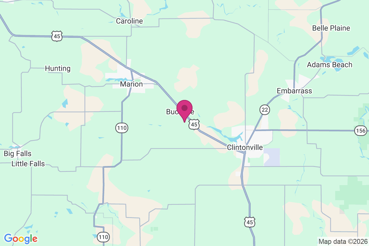 Buckbee map