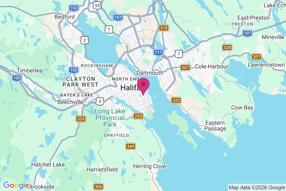Halifax map