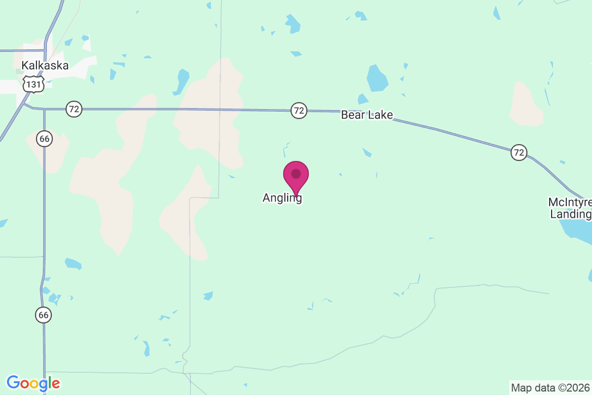 Angling map