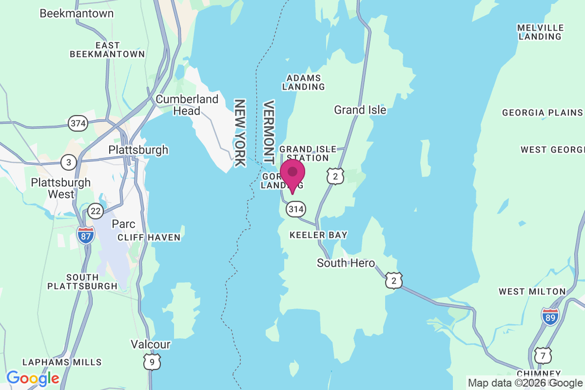 Gordon Landing map