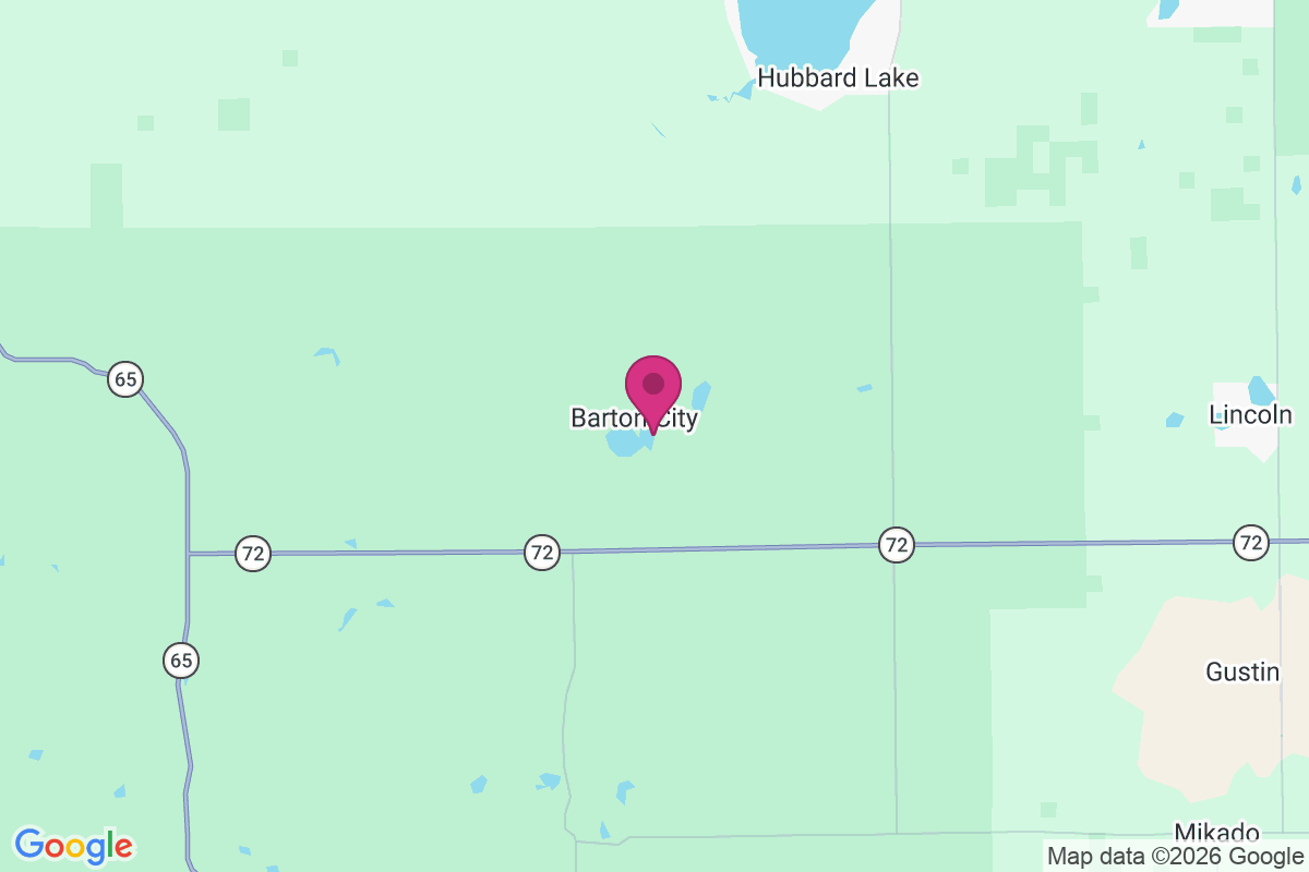 Barton City map